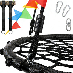 <span class=keywords><strong>Hamaca</strong></span> de Cuerda Plegable de Estilo Moderno para Exteriores, Tipo <span class=keywords><strong>Nido</strong></span> de Pájaro, para Niños, para Uso en Dormitorios - Product Image 2