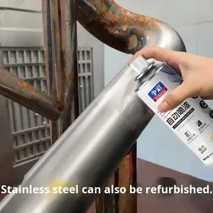 Peinture de réparation antirouille auto-pulvérisante Revêtement liquide <span class=keywords><strong>Vernis</strong></span> à changement de couleur Noir Rouge-<span class=keywords><strong>Retouche</strong></span> automatique à la main - Product Image 4