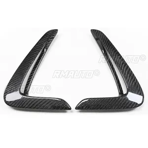 Cache-coffre latéral en fibre de carbone sèche pour BMW Série 4 F32 F33 F36 2014-2020, garniture de couvercle d'entraîneur d'air latéral - Product Image 5