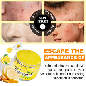 Almohadillas Limpiadoras de Cúrcuma y Ácido Kójico YECUCE que Revitalizan la Piel y Realzan el Brillo Natural de la Piel - Product Image 6