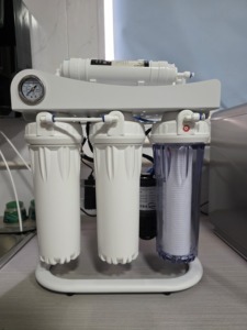 Sistema de Filtración de Agua Bajo el Fregadero para el Hogar, 100G, 5 Etapas, con Medidor, Marco de Acero Inoxidable, Filtración de 5 Etapas que Elimina [Contaminantes] - Product Image 5
