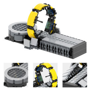 MOC1051 Série Super Héros Iron Tony Stark Suit-Up Gantry Briques de Construction Éducatives DIY Cadeaux Créatifs Jouets pour Enfants 207 Pièces - Product Image 3