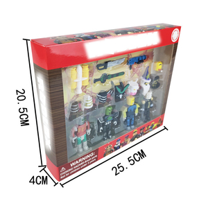 <span class=keywords><strong>Roblox</strong></span>: Nuevo Set de Figuras de Acción de Ataque de Zombis, Bloques de Construcción de Plástico, Mundo Virtual - Product Image 5