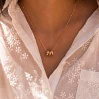 Collier personnalisé Jietao avec pendentifs disques ronds, breloques cercle familial, pendentifs vierges en acier inoxydable plaqué or 18 carats PVD, bijoux gravés