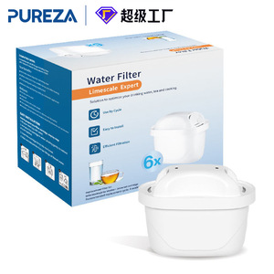 Pureza Water <b>Filter</b> Cartridge 100 GPD Compatible With Maxtra And Brita <b>Kettles</b> Easy Installation 1 Month Capacity - Product Image 2
