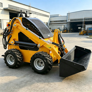 Compact Skid Steer Mini Rubber Track Design <b>Small</b> Track Skid Steer Versatile Front Compact Skid Steer - Product Image 2