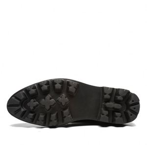 Latest Men's Breathable Leather <b>Shoes</b> <b>Height</b> <b>Increasing</b> Glossy Black Business Formal Trendy Autumn Waterproof Anti-Slip <b>Shoes</b> - Product Image 2