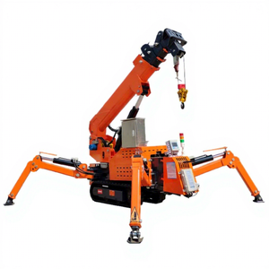 3 Ton Spider <b>Crane</b> <b>With</b> 6m Lifting Height, Optional Flying Arm, Torque Display and <b>Remote</b> <b>Control</b> for Small Space Operation - Product Image 1