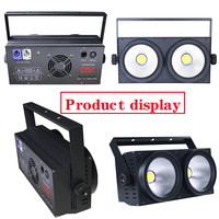 4PCS 2eyes LED COB DMX Flood Blinder Christmas Lights Cool Warm White DJ audience Stage Lighting Effect Disco Bar Wedding Party