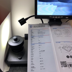 Bán buôn cvd/hpht 0.61ct rõ ràng D màu vvs2 melee kim cương trắng Vòng Kim Cương Tổng Hợp - Product Image 4