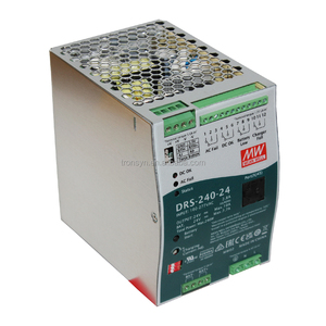 Meanwell <span class=keywords><strong>DRS</strong></span>-240-48 240W Alimentation sans interruption intelligente de sécurité 48V Stockage d'énergie illimité en extérieur Boîtier en plastique Rail DIN - Product Image 5