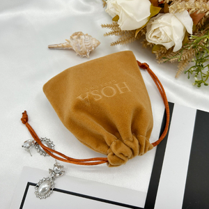 Takı hediyeler için yüksek kaliteli kadife pamuklu çantalar üreticisi kadife takı çantası - Product Image 4