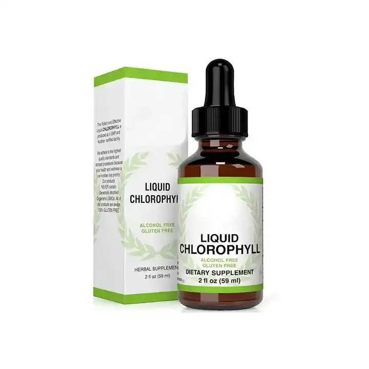 Hotselling Pure Plant Extract Chlorophyll Liquid Drops Energy Drink Formula Power Herbal Supplement