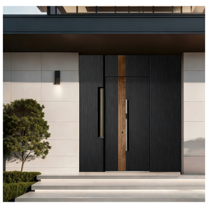 Serrure Électrique pour Porte en Acier Ignifugée 120 Minutes pour Villas de Luxe, <span class=keywords><strong>avec</strong></span> Revêtement PVC, Réduction du Bruit et Verrouillage Numérique - Product Image 5