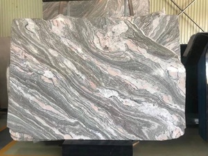 Tấm Đá Cẩm Thạch Nhân Tạo BOTON Màu Xám Hiện Đại Được Đánh Bóng Bằng Đá Đỏ Cho Mặt Bàn Bếp Gạch Ốp Tường Mặt Bàn - Product Image 3