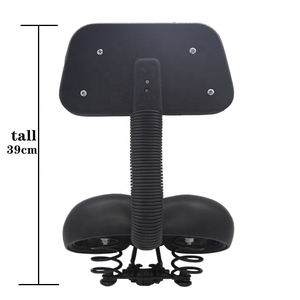 Vélo électrique noir confortable selle paresseux siège tricycle siège arrière - Product Image 6