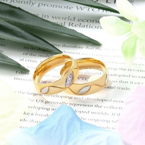 2021 <b>Couple</b> <b>Rings</b> Jewelry Designs Mexican <b>Wedding</b> Women Men Gold Filled <b>Rings</b> - Product Image 3