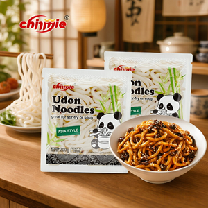 Nouilles Udon instantanées en sachets de 200g, cuisson rapide, prêtes à manger, style japonais, pratiques, repas prêt en 2 minutes - Product Image 1