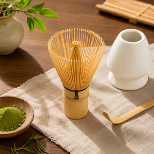 Batidor de Matcha de Bambú de Alta Calidad con Logotipo Personalizado OEM, Batidor de Matcha Ecológico Chasen para Ceremonia, Accesorios y Herramientas para Matcha - Product Image 2