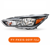 Commande en gros FOCUS 15 Phare avant avec lentille noire et ambre, LED DRL, Droit Gauche, Référence OE F1EZ-13008-G F1EZ-13008-I