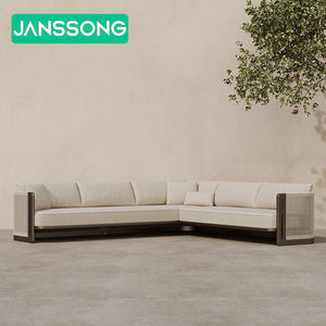 <span class=keywords><strong>Set</strong></span> Divano da Esterno in Alluminio e Corda <span class=keywords><strong>per</strong></span> Villa, <span class=keywords><strong>Balcone</strong></span>, Giardino, Hotel e Resort - Arredamento Moderno e di Lusso - Product Image 6