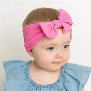 Baby Nylon Headbands Hairbands Hair Bow Elastics Accessories For Baby Girls Newborn Infant Toddlers Kids