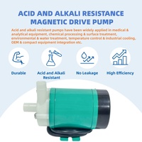 Bomba de Circulación Magnética Pequeña KDN-A1-6 5W FRPP PP 8 L/min 220/380V 50/60Hz para Equipos Médicos y Analíticos