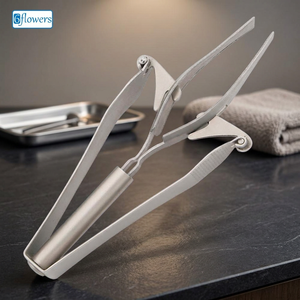 แหนบถอนขนคิ้วปลายเฉียงสแตนเลส - Product Image 2