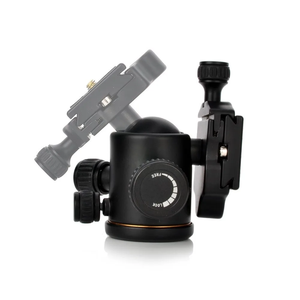 Chân máy đầu bóng đầu Xoay toàn cảnh bóng đầu với 3 cái 1/4 "đến 3/8" vít Adapter cho Monopod DSLR máy ảnh - Product Image 5