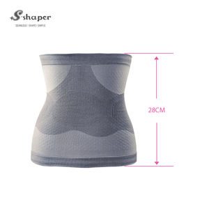 S-SHAPER Plus Size Waist Shaper Belt Breathable Body Tummy Slim <b>Belly</b> Tourmaline Bamboo Material for Weight Loss - Product Image 5