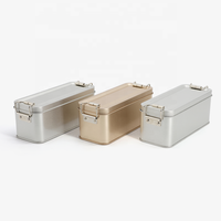 Boîte en métal personnalisée de qualité alimentaire pour biscuits au beurre avec couvercle pour la cuisson de gâteaux, biscuits, chocolats, bonbons, fer blanc