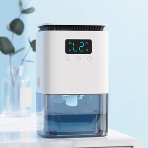 เครื่องดูดความชื้นในอากาศแบบพกพาเครื่องเป่าลมแบบระบายอากาศสีขาวแบบปรับได้สำหรับห้องใหญ่ - Product Image 1