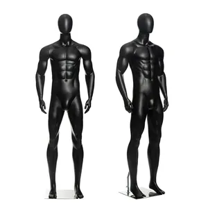 NIP-B Hot Sale Plastic Full Body Sportswear Display Male Mannequin Man Muscular Recyclable Plastic Male Manikin