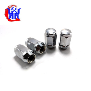 น็อตล้อรถยนต์,อุปกรณ์เสริมรถยนต์ขาสั้นล็อคฮอร์นเจ็ดชั้นก้านเหล็กทรงกรวย - Product Image 1