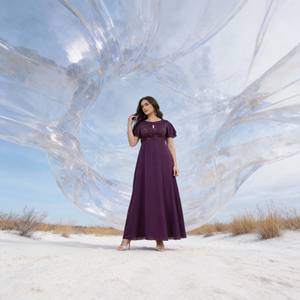 Abaya de Lujo con Lentejuelas Bordadas en Poliéster para Mujeres Musulmanas, Vestido Elegante, Proveedor Mayorista Personalizado - Product Image 4