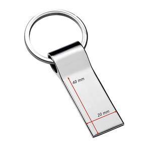 Stainless Steel Keychain <b>Plain</b> Metal <b>Ring</b> Keyring Accessory For Keys And Bags - Product Image 2