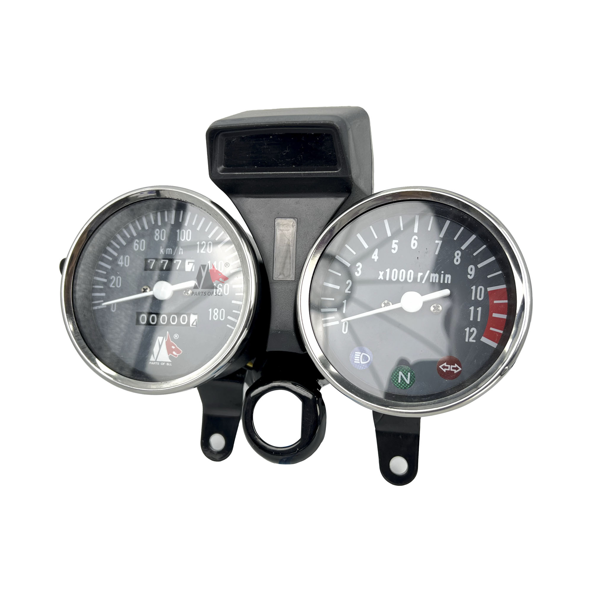 Universal Motorcycle Speedometer Digital LCD with Night Vision