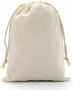Bolsas de Algodón Natural sin Blanquear con Cordón para Empacar Velas, Regalos, Juguetes y Granos de Café al por Mayor - Product Image 3