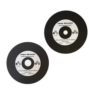 Disco de corte Metallpgraphic de alta calidad de 200mm X 0,8mm para cortar 30-50 HRC Metales ferrosos medianos blandos Herramienta abrasiva Premium - Product Image 1