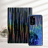 FONLYU - Pegatinas Transparentes 4D de TPU Brillante para la Parte Trasera del Teléfono Móvil, Protector de Pantalla Frontal para Máquina de Corte de Película Blade