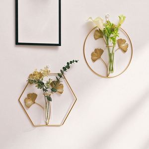 New Transparent Modern <b>Flower</b> Home Decor Indoor Hydroponic Plant Propagating Station Test Tube <b>Wall</b> Hanging Vase - Product Image 3