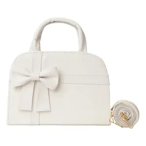 Sac messager Fana Tere en PU blanc, style vintage, sac bandoulière avec chaîne dorée, sac pour femme toutes saisons - Product Image 4