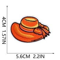 Patchs personnalisés orange, broderie mignonne hibou, applique fleur marguerite d'été, étoile de mer Kawaii à thermocoller pour vêtements d'enfants, décoration DIY