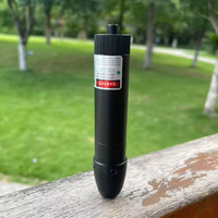 Kit de viseur tactique à point rouge et laser avec viseur réglable en aluminium