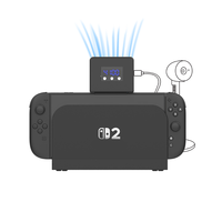 Ventilateur de refroidissement pour console Nintendo Switch 2, radiateur silencieux à haut débit d'air avec port pour caméra, accessoires de jeu NS2