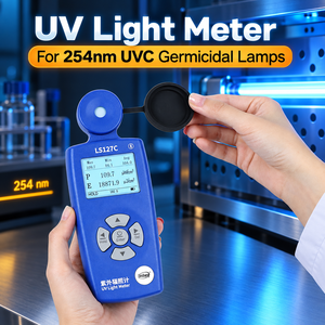 Radiomètre UVC portable LS127C pour la surveillance de l'irradiation ultraviolette à 254 nm avec une haute précision - Product Image 1