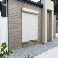 Maison principale Design moderne Portes à volets roulants automatiques Volet roulant vertical en aluminium Volet roulant électrique vers le haut et vers le bas