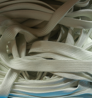 550 ℃   Funda de Fibra de Vidrio Resistente a Altas Temperaturas, Conducto de Cable Ignífugo