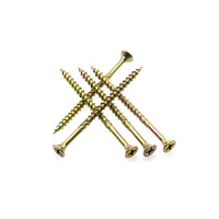 Kit d'assortiment de vis à bois aggloméré personnalisable vis zingurées autotaraudeuses filetage M3 M4 armoires de meubles en bois pour cloisons sèches