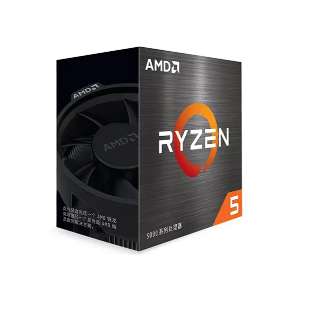 สินค้าใหม่ AMD R5 5600X R7 5800X R9 5900X 5950X CPU ชนิดบรรจุกล่องโปรเซสเซอร์ R5-5600X กล่อง